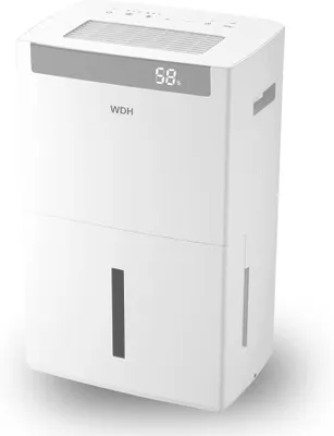 Obrázok produktu pre Odsávacia sušička | Odvlhčovač vzduchu do 70 litrov za hodinu, digitálny + Wi-Fi | Elektrický odvlhčovač do 120 m², ovládanie cez aplikáciu, biela farba | vhodný do suterénov, priemyselných priestorov, pri povodňach, proti plesniam
