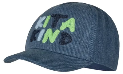 Produktbild von Sterntaler Kinder Jeans-Basecap mit Schriftzug KITAKIND, größenverstellbar