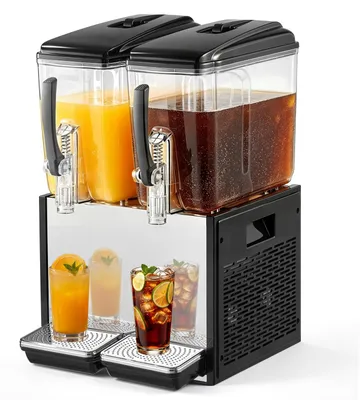 Getränkedispenser 2 x 12 l, 7-12 °C, Saftspender