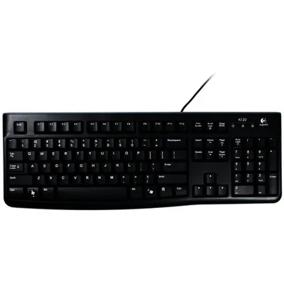 Obrázek produktu pro Logitech Keyboard K120 for Business, Plná velikost (100 %), Kabel, USB, QWERTZ, Černá