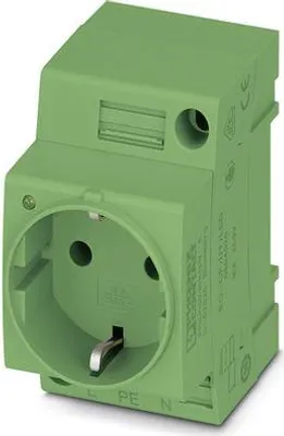 Produktbild von Phoenix Contact 804027, Grün, 250 V, 16 A, -20 - 60 °C, 45 mm, 60 mm