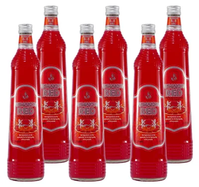 Produktbild von Primakov Red Blutorangen-Likör (6 x 0,7L)