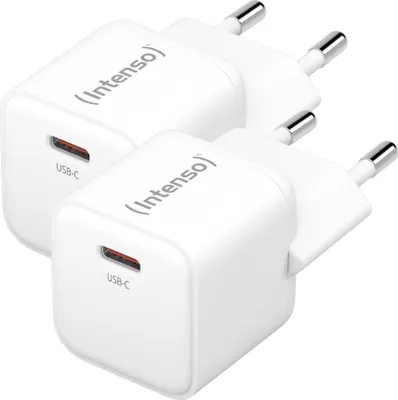 Immagine prodotto di Intenso 7803032 caricatore per dispositivi mobili Banca di potenza, tablet, telefono, universale Bianco AC Ricarica rapida interna