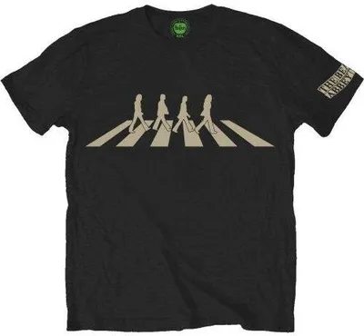 Produktbild von The Beatles - "Abbey Road" T-Shirt für Herren/Damen Uni RO2340 (XXL) (Schwarz)