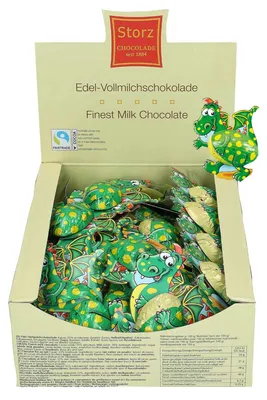 Produktbild von 70er SET Drache, lose, 875 g (70 x 12,5 g) / Schokolade / Choco-Drache