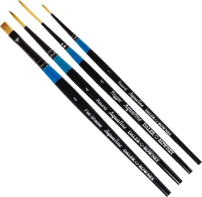 Zdjęcie produktu dla Daler Rowney Aquafine Zestaw pędzli 4 szt.
