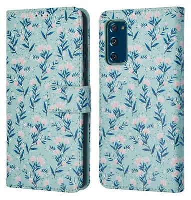 Produktbild von imoshion Design Klapphülle Samsung Galaxy S20 FE - Blue Flowers