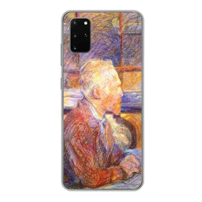 Produktbild von MuchoWow® Handyhülle Schutzhülle Hülle für Samsung Galaxy S20 Plus Porträt von Henri de Toulouse-Lautrec - Vincent van Gogh Silikon Softcase Handy Hülle - Hartschale