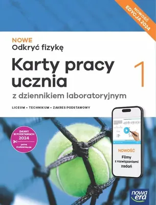 Image de WSiP NOWE Odkryć fizykę 1. Karty pracy ucznia. Zakres podstawowy. Nowa Edycja, Edukacyjny, Polski, Broszurowa okładka, 128 stron(y)