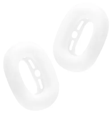 Produktbild von kwmobile Hülle kompatibel mit Apple AirPods Max / AirPods Max 2 Cover - TPU Silikon Kopfhörer Pad Case - Schutzhülle für Polster in Matt Transparent