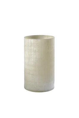 Produktbild von Sompex Blumentopf, Beige, Vintage-Optik – Mundgeblasene Glasvase mit Struktur, 25,5 cm
