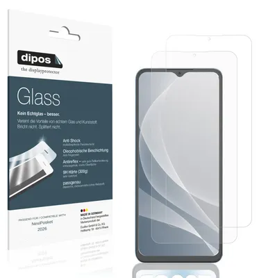 Image de 2x Protection ecrán pour NexiPosket 2026 mat Verre souple Film Protecteur 9H dipos