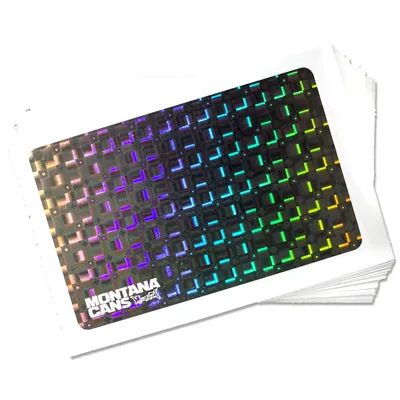 Produktbild von Stickerpack Montana Cans | 3D | Hologram | Eggshell | 50 Stück