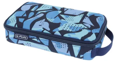 Zdjęcie produktu dla herlitz 300001498 piórnik herlitz 2Go "Camo Blue"