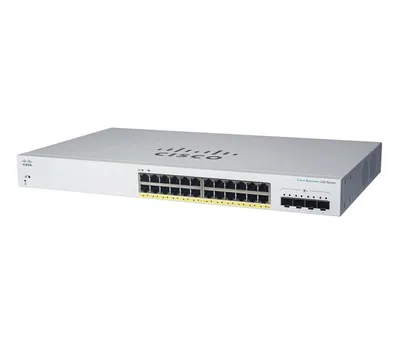 Image de Cisco Business 220 Series CBS220-24P-4X - Commutateur - Intelligent - 24 ports 10/100/1000 (PoE+)