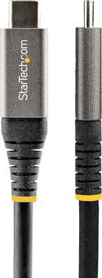 Obrázek produktu pro StarTech.com USB315CCV2M, 2 m, USB C, USB C, USB 3.2 Gen 1 (3.1 Gen 1), 5 Gbit/s, Černá, Šedá