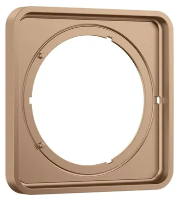 Image de AXOR ShowerSelect ID, rosace d'extension softsquare, 5 mm, finition or brossé