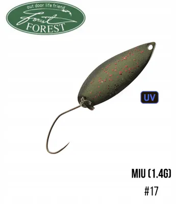 Produktbild von FOREST MIU Wahadłówka 1,4g Farbe #17