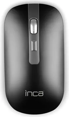 Image de INCA Souris IWM-531RA Wrls & BT,bouton 4D,batterie,Spec.Metallic