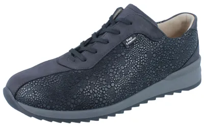 Immagine prodotto di Finn Comfort Melk, donna, scarpe stringate, nero, pelle, NUOVO, elasticizzato - scarpe da donna scarpe comode stringate, nero, pelle (stretcheye/buggy), pelle elasticizzata