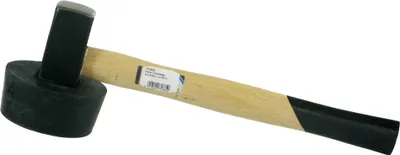 Produktbild von Plattenhammer 'PB' 1,50 kg rund, vulkanisierter Aufsatz