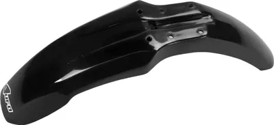 Image de Cache-boue avant UFO Plast pour Yamaha YZ80/85, couleur noir, référence YA02873-001