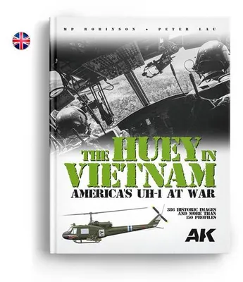 Produktbild von AK interactive S.L. AK-130037 The Huey in Vietnam - America's UH- at War