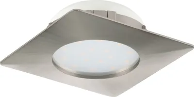 Produktbild von EGLO Einbaustrahler Pineda, Deckenspot, Kunststoff in nickel-matt, warmweiß