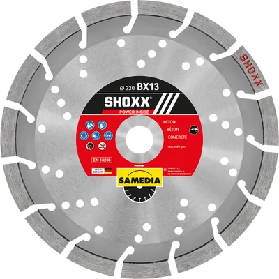 Produktbild von Samedia SHOXX BX13 Diamant-Trennscheibe Ø 400 mm / 20 mm
