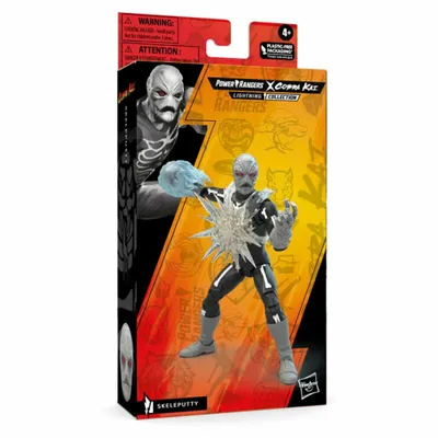 Zdjęcie produktu dla HASBRO Power Rangers x Cobra Kai Figurka Lightning Skeleputty 15 cm