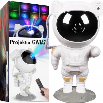 Obrázek produktu pro Astronaut Hvězda Projektor Pro Děti Vedl Projektor 5W 8 Režimů Dálkové Ovládání Časovač