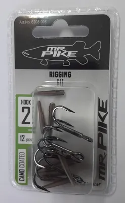 Produktbild von Quantum Mr. Pike Rigging Kit Camo 12 Stück Gr. 2