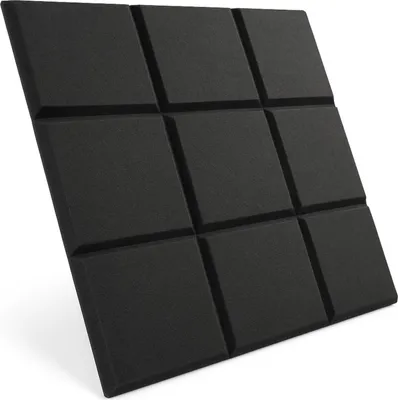 Obrázok produktu pre 3D FILCOVÉ NÁSTENNÉ PANELY, štvorcové, samolepiace, akusticky mäkké