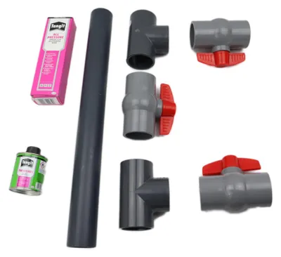 Produktbild von Montageset für Pool Wärmepumpen Bypass Standard