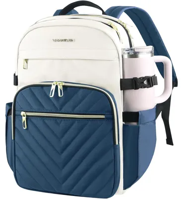 Image de Sac à dos pour ordinateur portable de 15,6 pouces, modèle pour femmes, idéal pour l'école