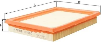 Obrázok produktu pre Luftfilter KNECHT LX 3305