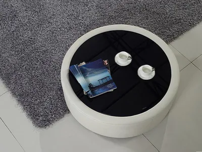 Image de Table basse ronde Table basse en verre Tables Designer Table d'appoint Salon