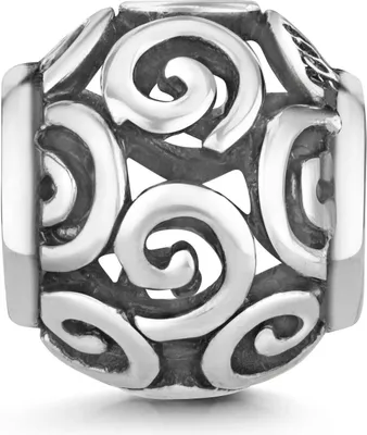 Produktbild von MATERIA by Matthias Wagner 925 Silber Bead Spiralen Ornamente Element für European Armband 1511
