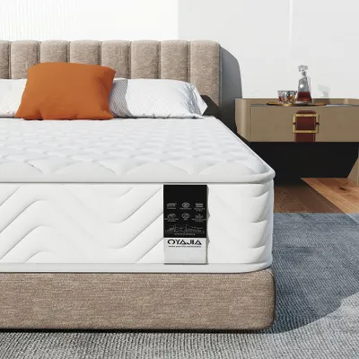 Produktbild von OYAJIA Matratze 160x200cm Taschenfederkernmatratze Federkernmatratze, Ergonomische 7 Zonen 18 cm hoch ,10 Schichten aus hochwertigem Material