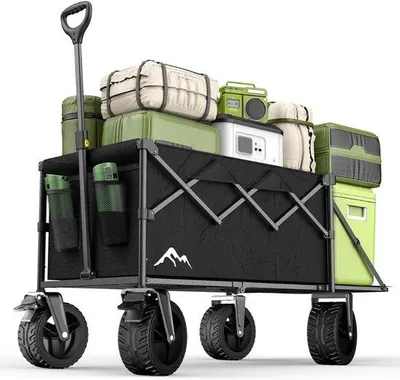 Produktbild von Faltbarer Strandwagen mit Luftreifen