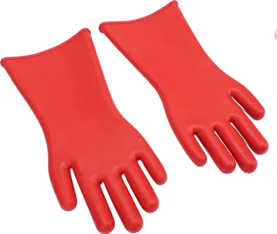 Image de Gants de travail de protection 5000V 12KV Gants en caoutchouc isolés contre l'électricité haute tension
