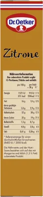 Produktbild von Dr. Oetker Backmischung Zitronenkuchen 525g
