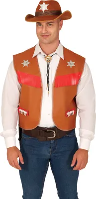 Immagine prodotto di Gilet da sceriffo cowboy per uomo