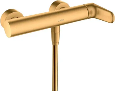Produktbild von Einhebel-Brausemischer AXOR CITTERIO M DN 15, Aufputz brushed gold optic brushed gold optic