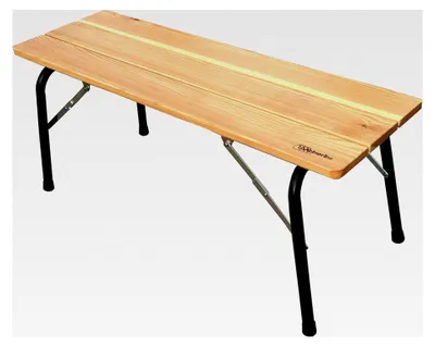 Produktbild von Klappbank aus Lärchenholz 100 cm