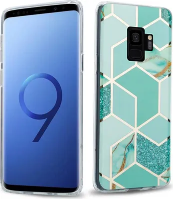 Image de Cadorabo Housse pour Samsung Galaxy S9 Housse en TPU vert Housse pour portable Etui Case Cover