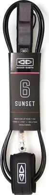 Immagine prodotto di Ocean & Earth Sunset Surfleash stampato 7 mm nero 6'0" nero 6'0"