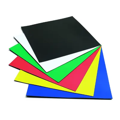 Image de nobo Feuille magnétique Dimensions : (L)150 x (P) 150 mm couleurs assorties