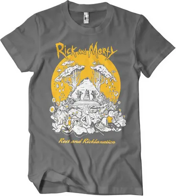 Produktbild von Rest And Ricklaxation T-Shirt - Medium - DarkGrey