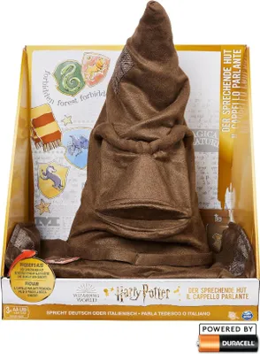 Produktbild von Wizarding World Harry Potter - Interaktiver Sprechender Hut (braun, Mit Sound)